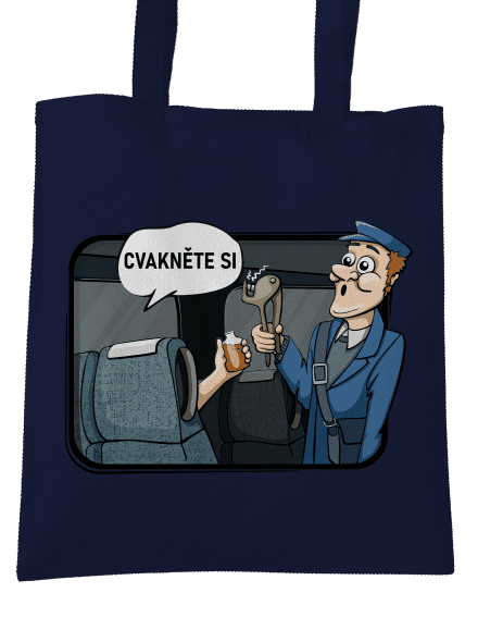 Cvakněte si taška French Navy