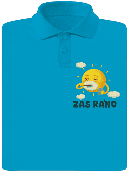 Zas ráno pánská polokošile Blue Atol