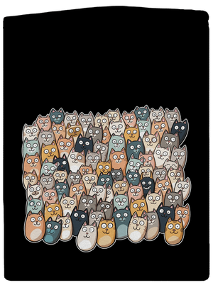 Najdi čerta pánská mikina na zip Black