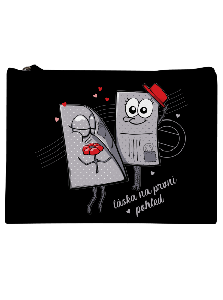 Láska na první pohled taštička Black
