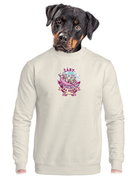 unisex mikina bez kapuce