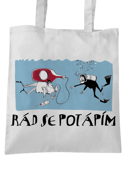 Rád se potápím taška White
