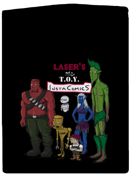 Laser's not a toy pánská mikina na zip Black