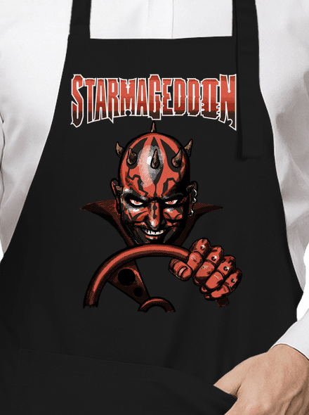 Starmageddon zástěra Black