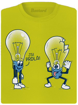 Prdlá dámské sportovní tričko Neon Yellow