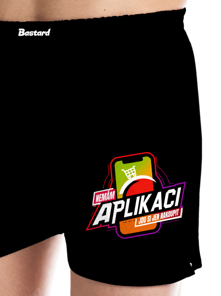 Nemám aplikaci pánské trenky Black