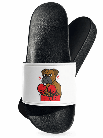 Boxer pantofle White