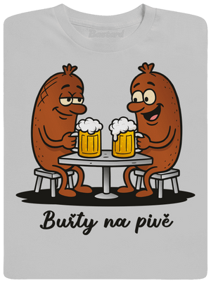 Buřty na pivě pánské tričko Pacific Grey