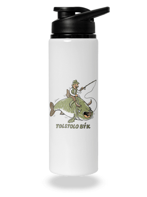 Tolstolobýk lahev na vodu White