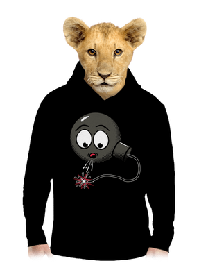 dětská mikina klokanka