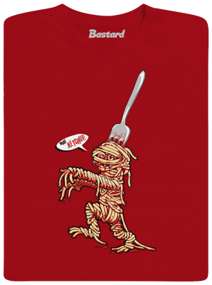 Špagety pánské tričko Red