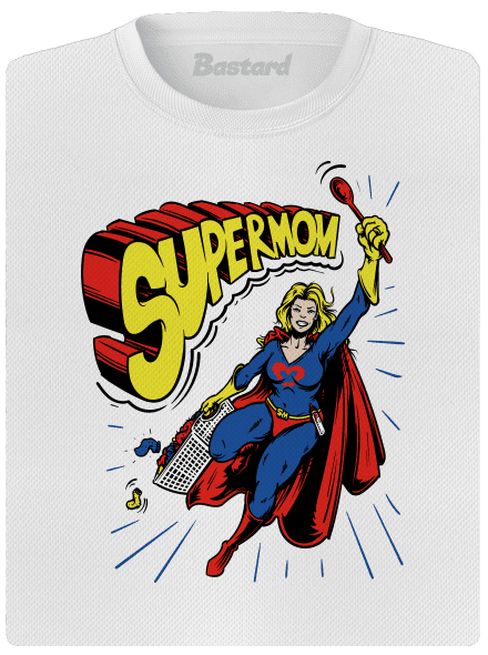Supermom dámské sportovní tričko White