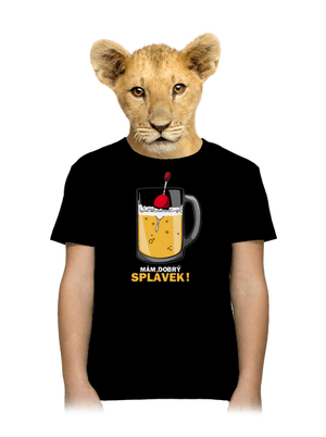 Splávek dětské tričko Black