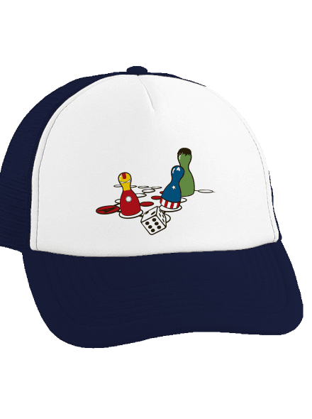 Superhrdino nezlob se kšiltovka truckerka French Navy cap