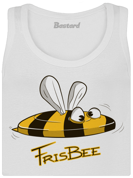 Frisbee dámské tílko klasické White