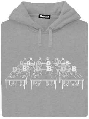 Cimrman: Debil, blbeček pánská mikina klokanka Light Melange