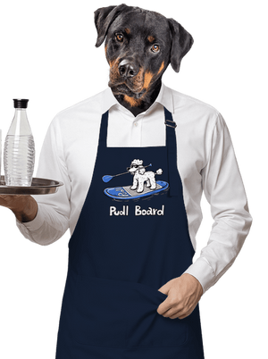 Pudl board zástěra Navy