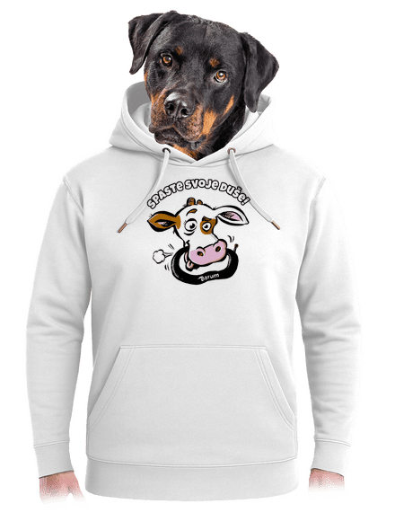 Spaste svoje duše unisex mikina premium Snowwhite