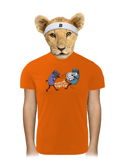 Vybitej dětské sportovní tričko Neon Orange