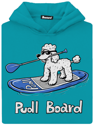 Pudl board dětská mikina klokanka Hawaiian Blue