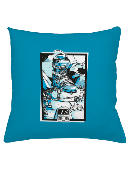 Lyžák polštář Blue Turquoise
