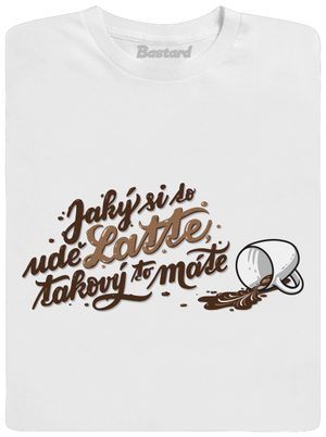 Latte pánské tričko White