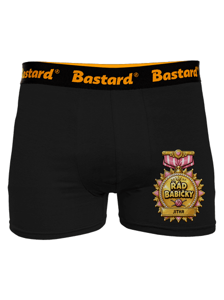 Řád babičky boxerky Black