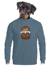 unisex mikina bez kapuce