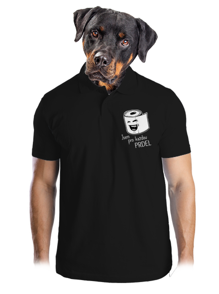 Prdel pánská polokošile Black