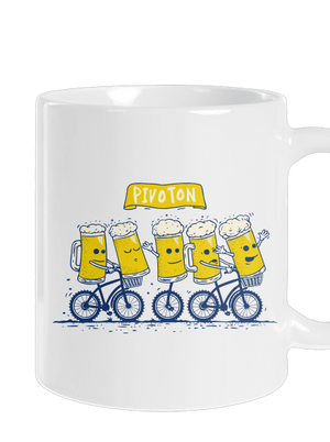 Pivoton klasický hrnek White