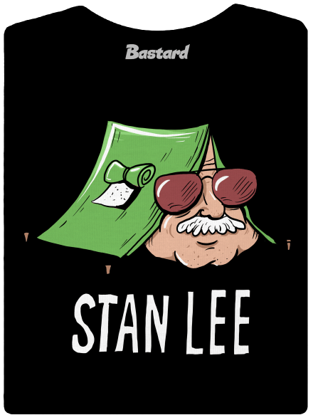 Stan Lee dámské tričko s lemem Black