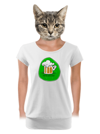 dámské tričko s lemem