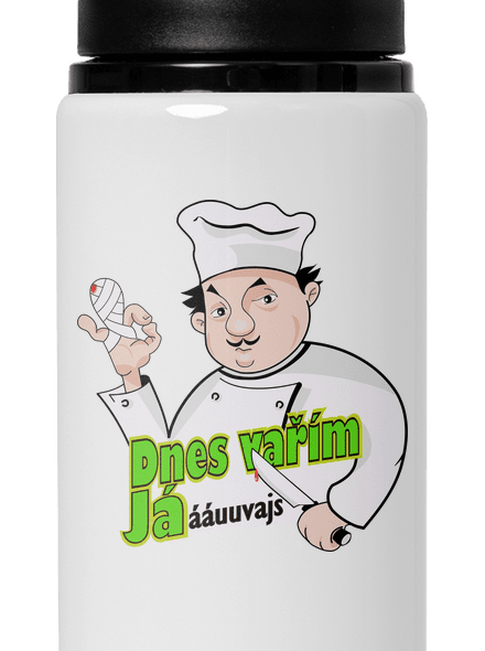 Dnes vařím já lahev na vodu White