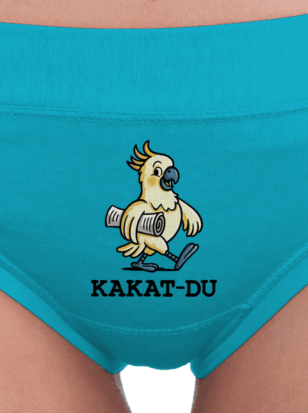 Kakat-du dámské kalhotky Turquoise