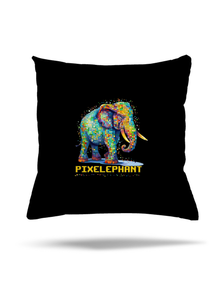 Pixelephant polštář Black