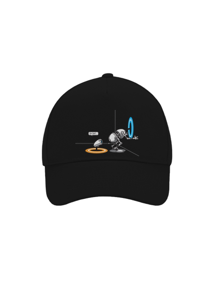 Portal kšiltovka baseballka Black