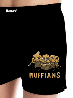 Muffians pánské trenky Black