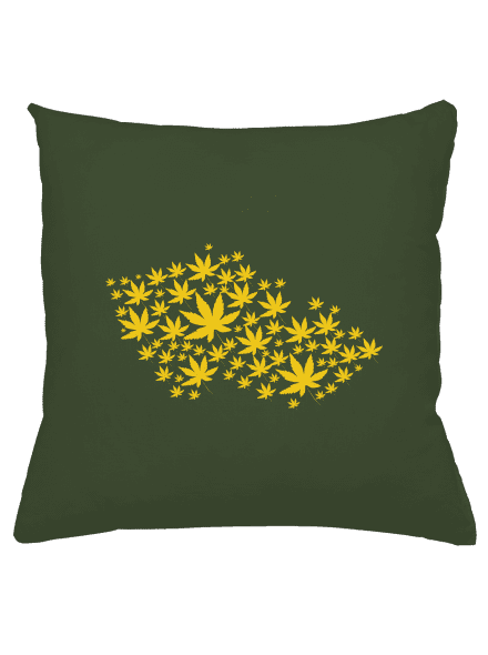 Ganja country polštář Olive Green