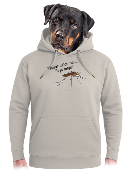 Komár s výdrží unisex mikina premium Pastel Macchiato