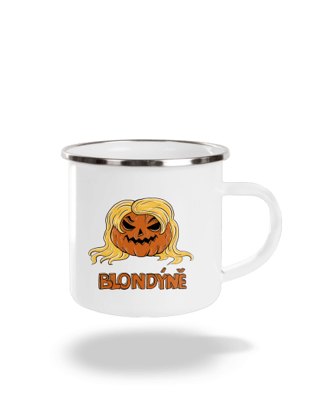 Blondýně plecháček White