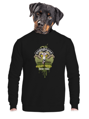 unisex mikina bez kapuce