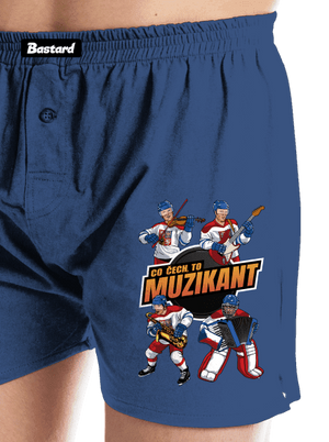 Co Čech, to hokejista pánské trenky Blue