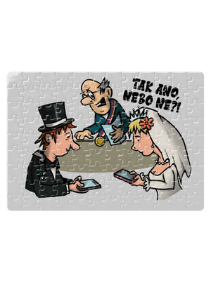 Svatební obřad puzzle White