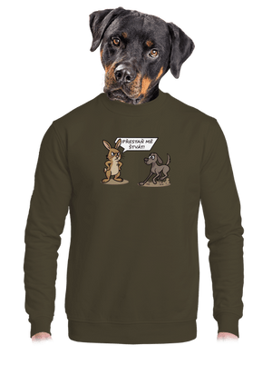 unisex mikina bez kapuce