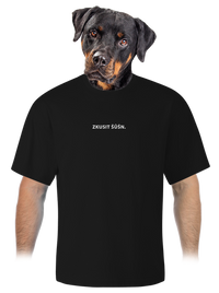 unisex tričko oversized