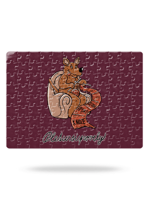 Pletu si povely puzzle White