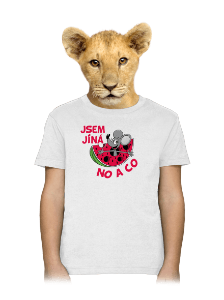 Jsem jiná dětské tričko White