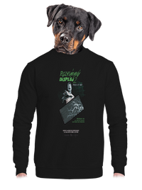 unisex mikina bez kapuce