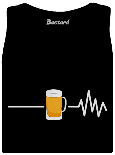 Beer help dámské tílko klasické Black
