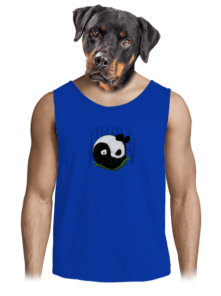 Dvě spící pandy pánské tílko Royal Blue